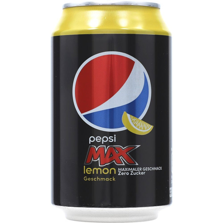 Pepsi Max Lemon 24x0,33 ltr. Zuckerfrei zzgl. DPG Pfand - AllSpirits