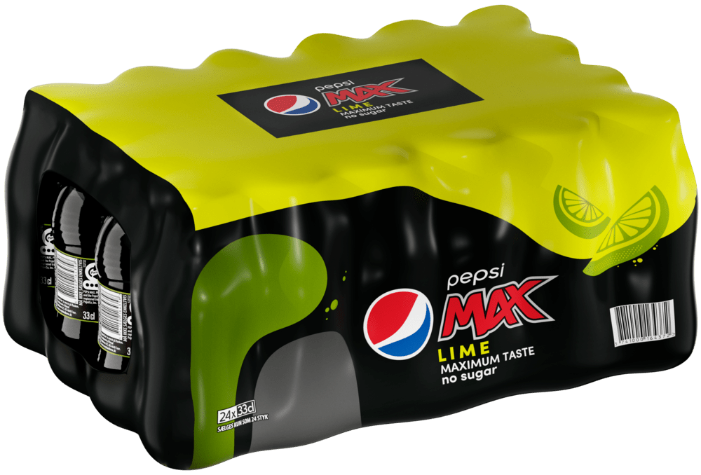 Pepsi Max Lime Flasche PET 24x0,33l zzgl. DPG Pfand - AllSpirits