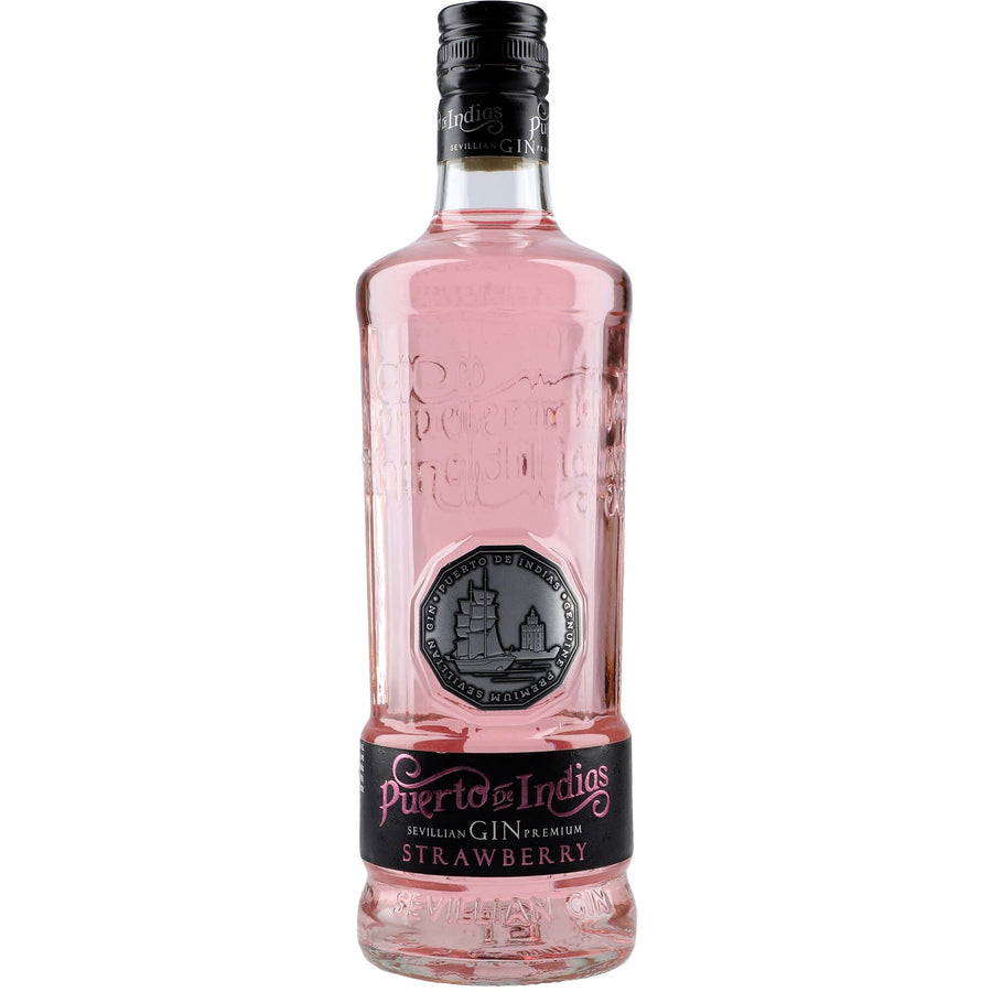 Puerto de Indias Strawberry Gin 37.5% 0,7 ltr. Fl - AllSpirits