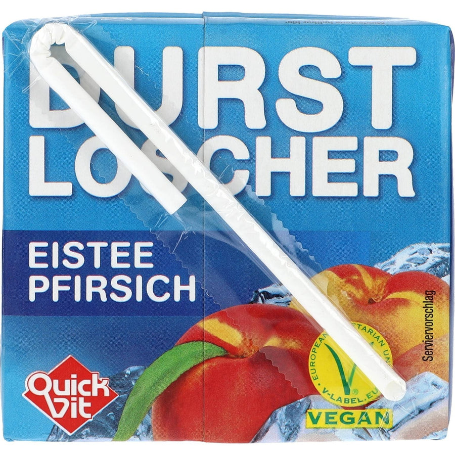 QuickVit Durstlöscher Eistee Pfirsich 0,5 ltr. - AllSpirits