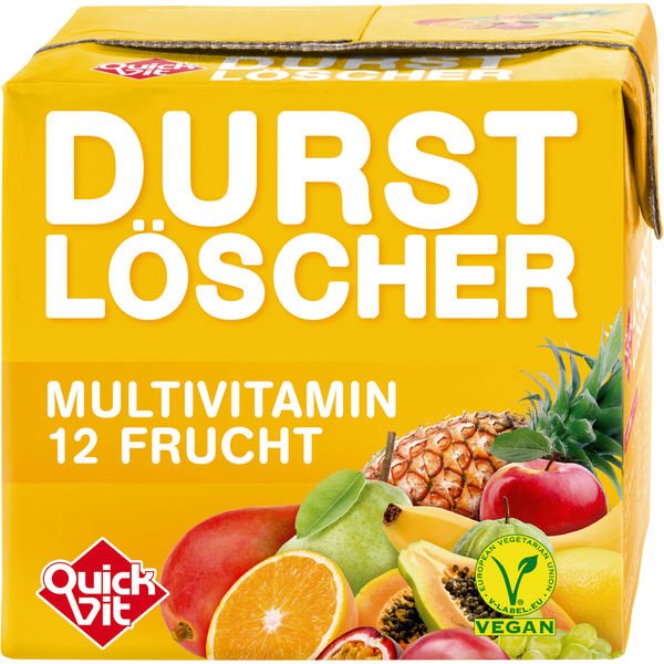 QuickVit Durstlöscher Multivitamin 0,5 ltr. - AllSpirits