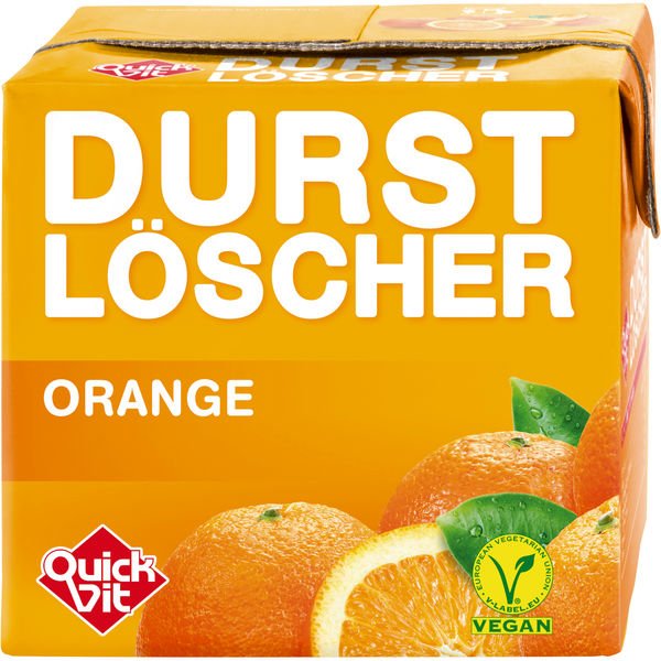 QuickVit Durstlöscher Orange 0,5 ltr. - AllSpirits