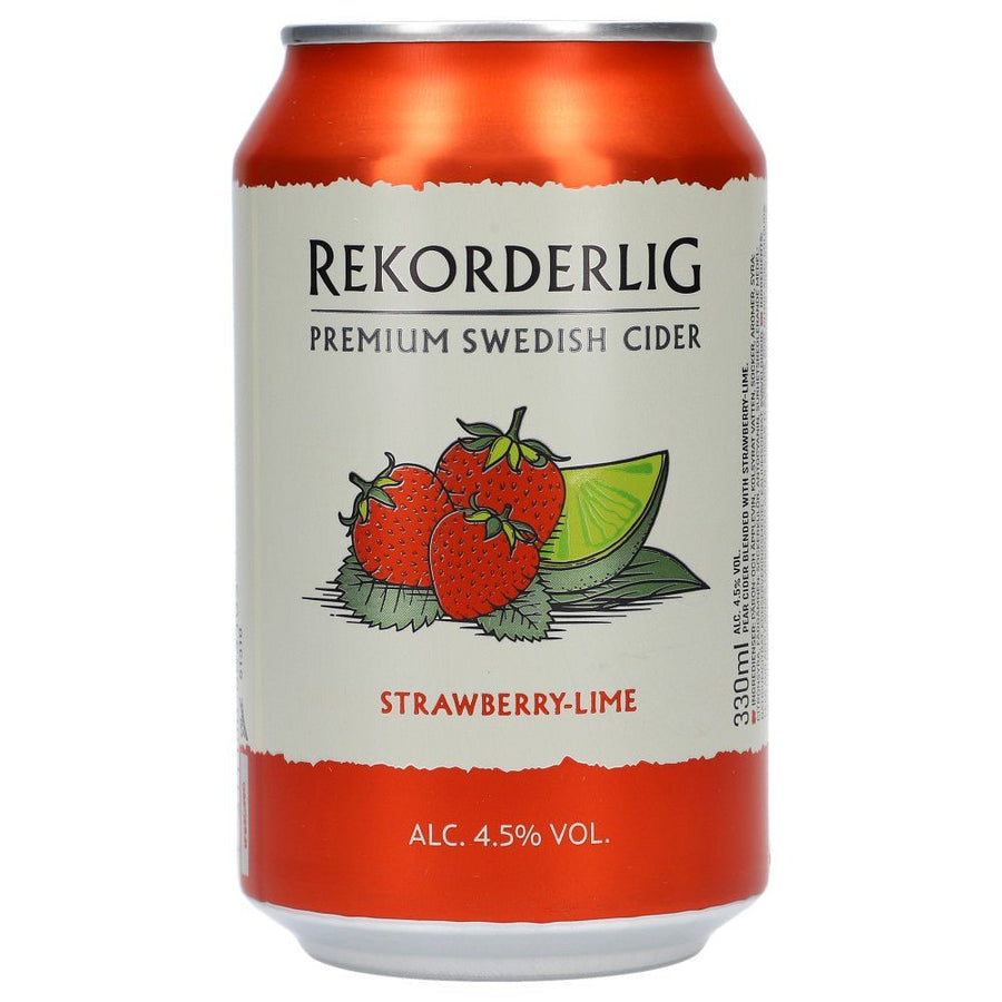 Rekorderlig Strawberry Lime 4,5% 24x 0,33 ltr. zzgl. DPG Pfand - AllSpirits