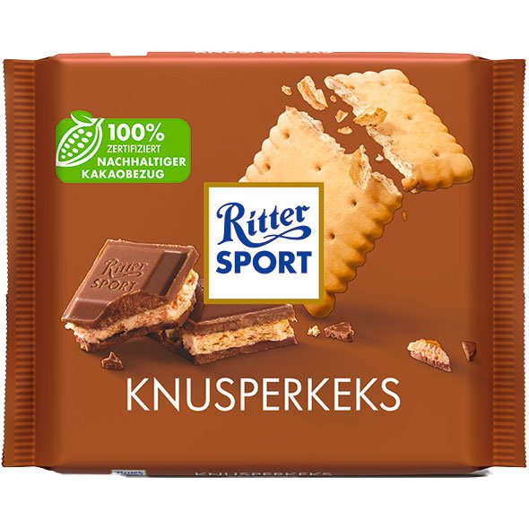 Ritter Sport Schokolade Knusperkeks 100g - AllSpirits