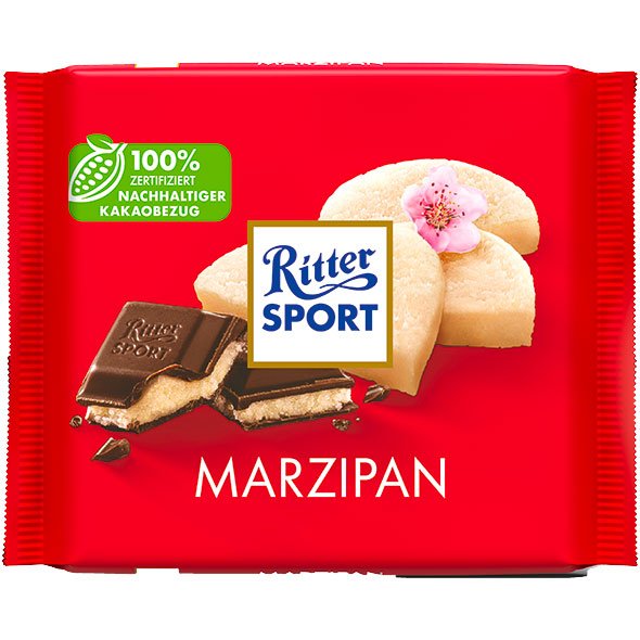 Ritter Sport Schokolade Marzipan 100g - AllSpirits