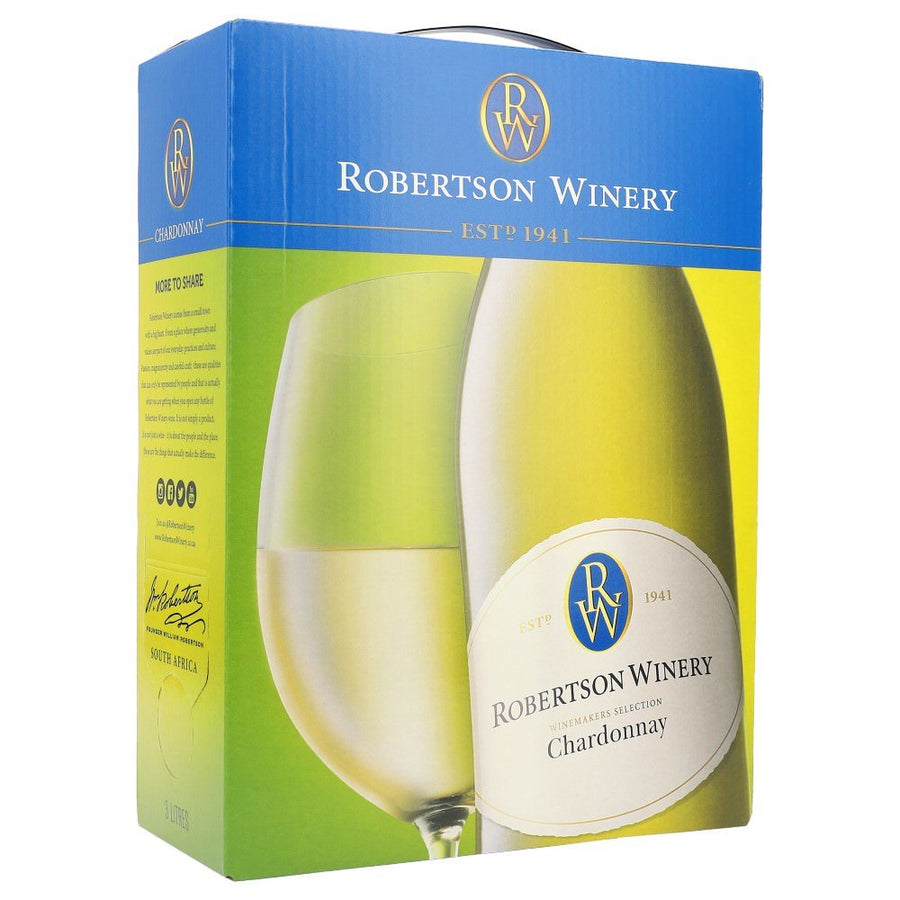Robertson Winery Chardonnay 13,5% 3 ltr. - AllSpirits