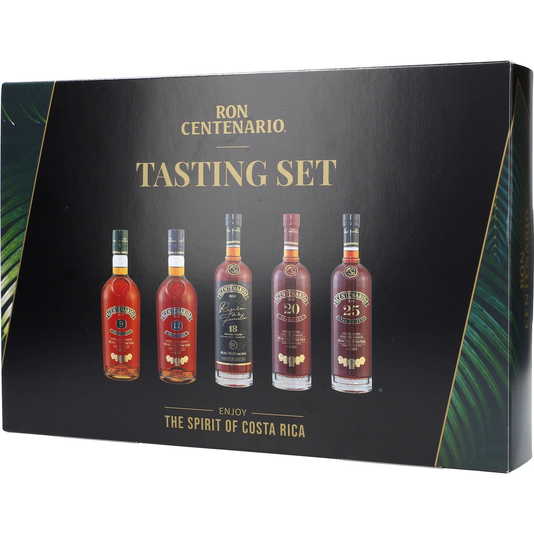 Set Ron – ltr. Centenario 5x AllSpirits Tasting Rum 0,05