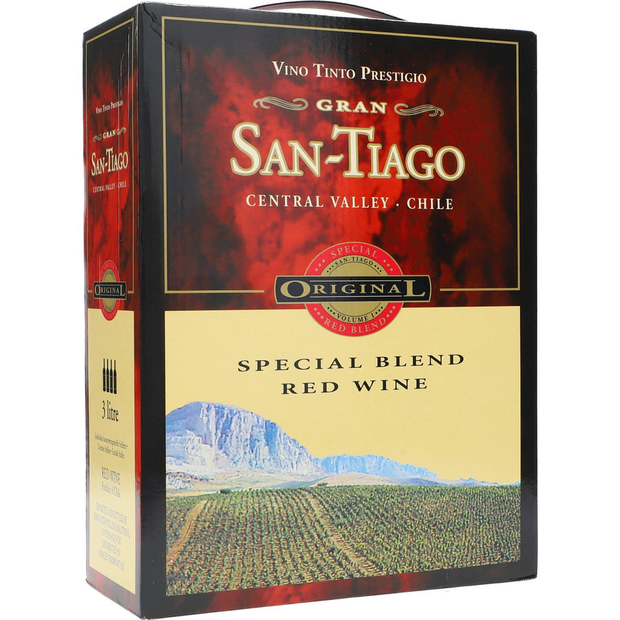 San Tiago Speciel Blend Red Wine 12,5% 3 ltr. - AllSpirits