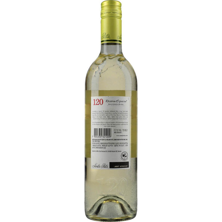 Santa Rita 120 Sauvignon Blanc 13,5% 0,75 ltr - AllSpirits