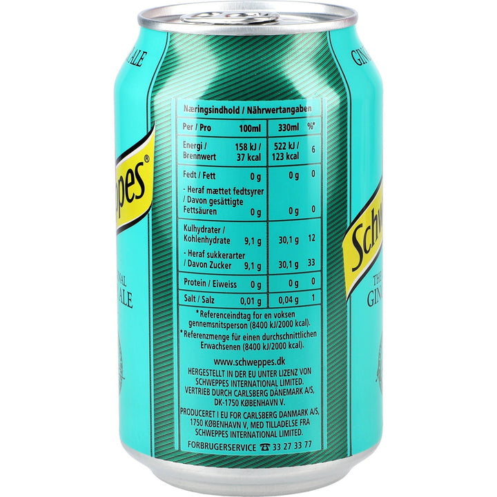 Schweppes Ginger Ale 0,33 ltr. zzgl. DPG Pfand - AllSpirits