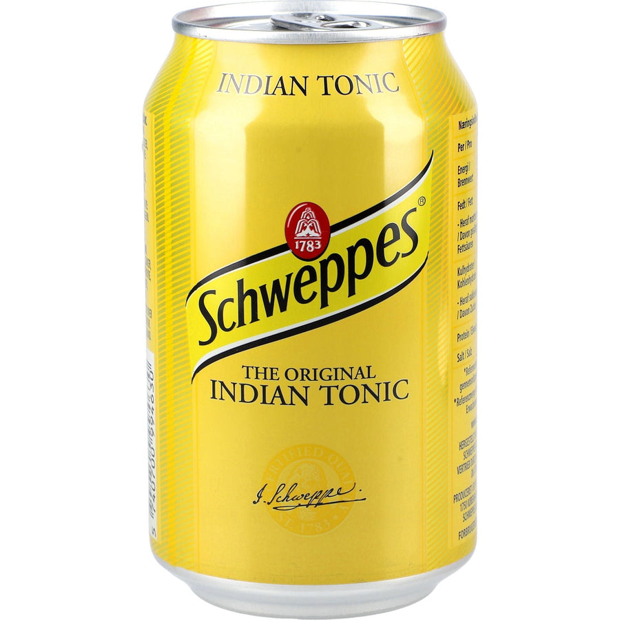 Schweppes Indian Tonic 24x 0,33 ltr. zzgl. DPG Pfand - AllSpirits