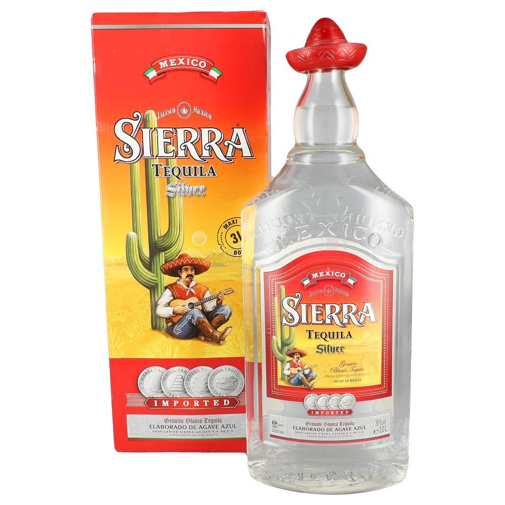 Sierra Tequila Silver 38% 3 ltr. - AllSpirits