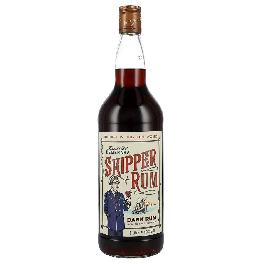 Skipper Demerara Rum 1,0L 40% - AllSpirits