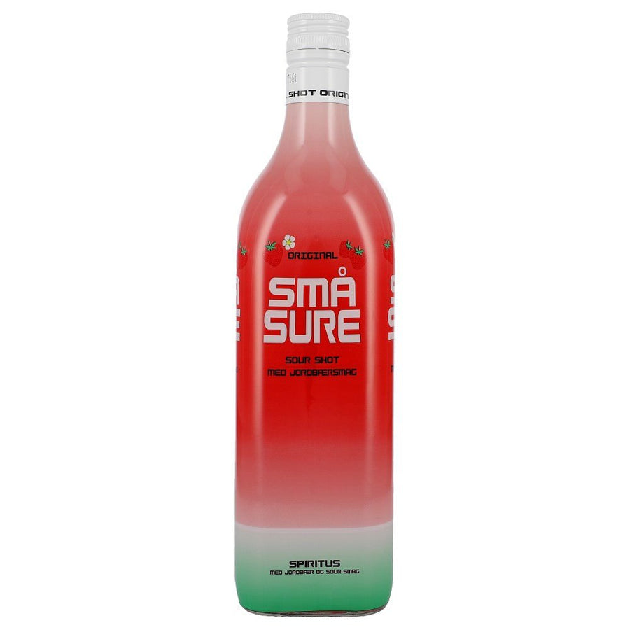 Sma Sure Jordbær 16,4% 1 ltr. - AllSpirits