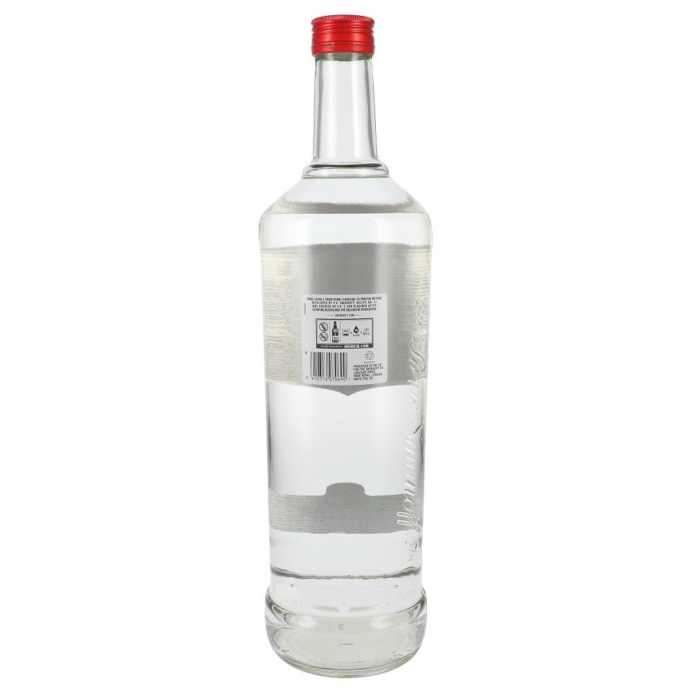 1 – Vodka AllSpirits Red Smirnoff 37,5% ltr. Label