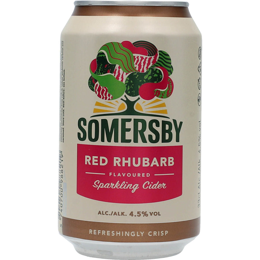 Somersby Red Rhubarb 4,5% 0,33 ltr. zzgl. DPG Pfand - AllSpirits