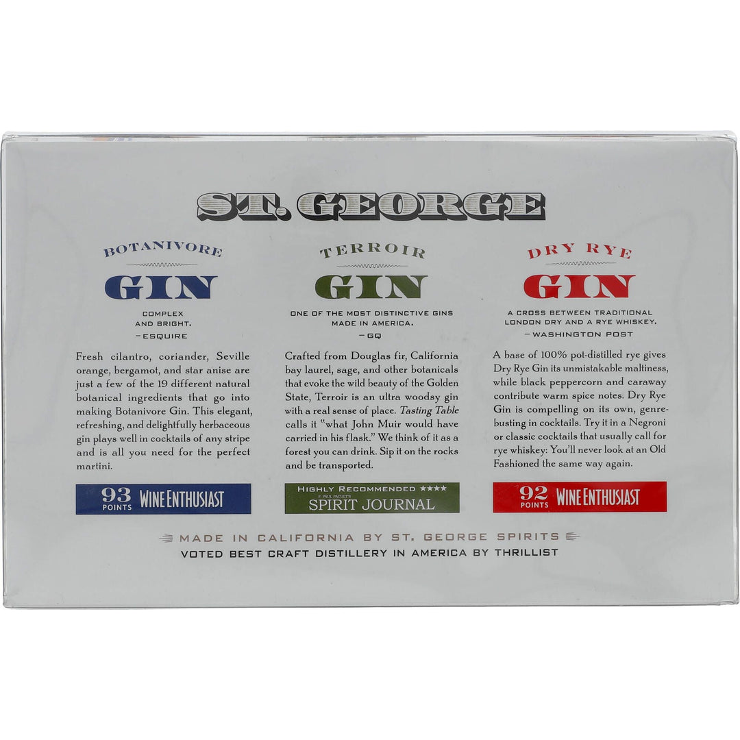 St. George Combo Gin Set 3x0,2L -US- 45% - AllSpirits