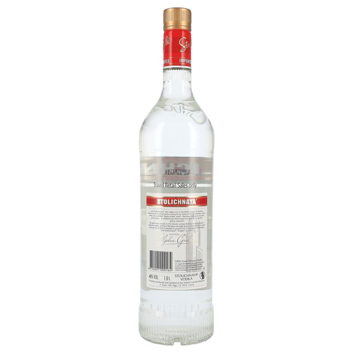 Stolichnaya Premium Vodka 40% 1 ltr. - AllSpirits
