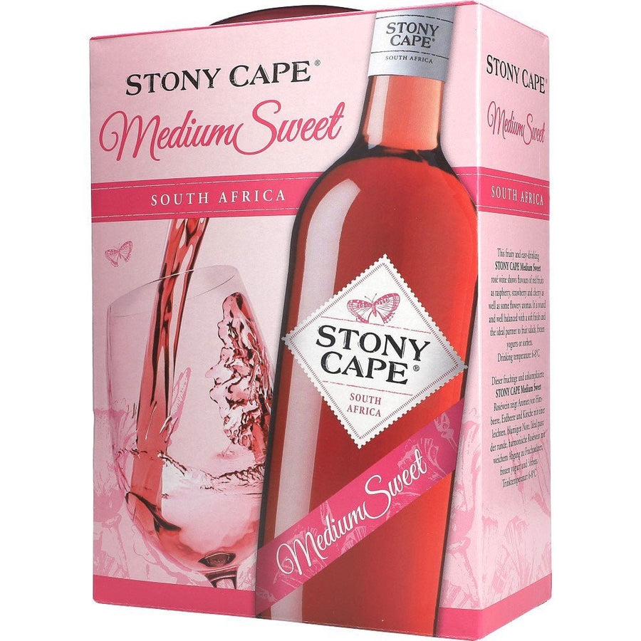 Stony Cape Medium Sweet Rosé 12% 3 ltr. - AllSpirits