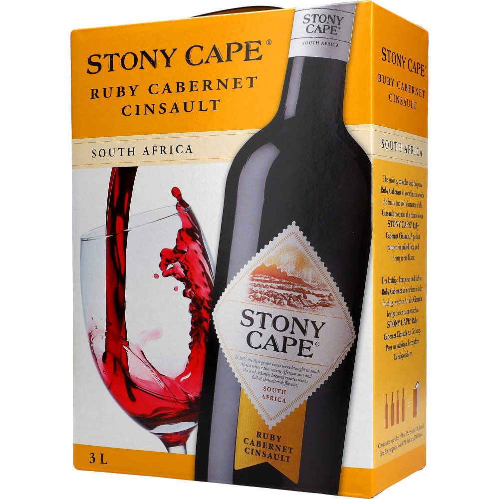 Stony Cape Ruby Cabernet Cinsault 13% 3 ltr - AllSpirits