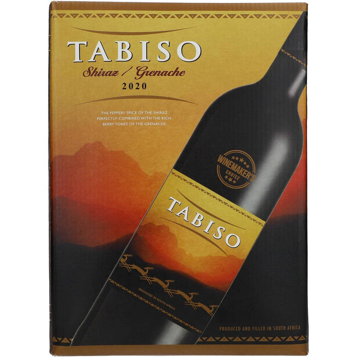 Tabiso Shiraz 13,5 % 3 ltr. - AllSpirits