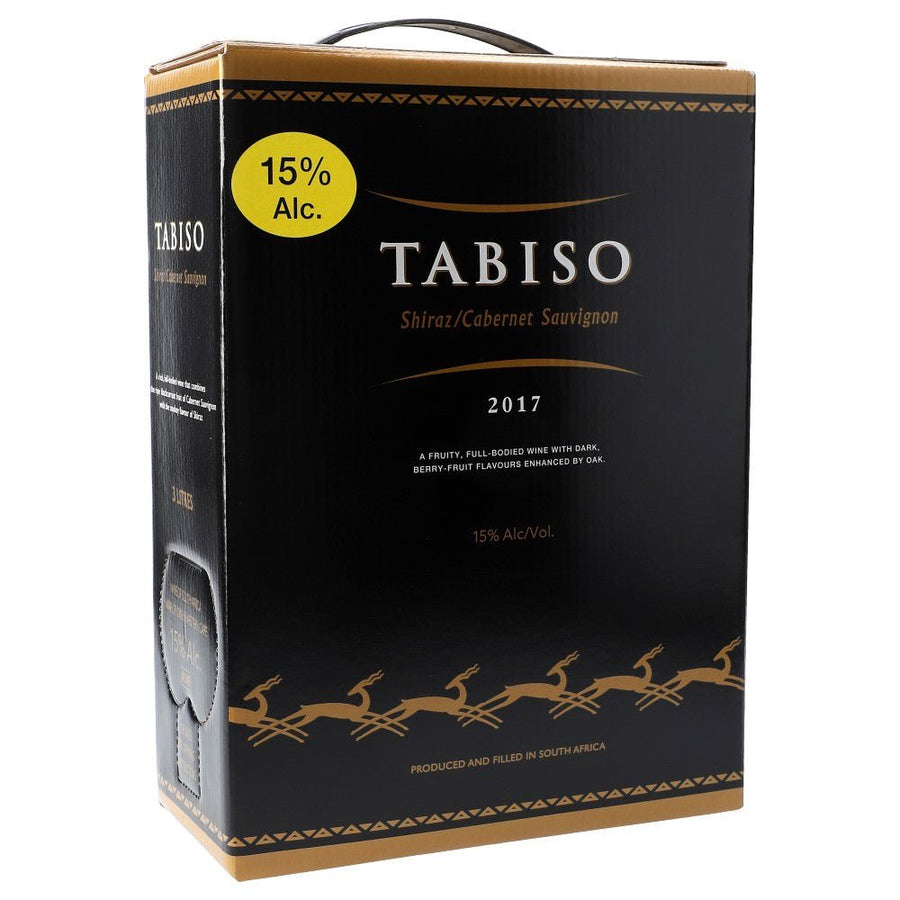 Tabiso Smooth Rich Red Blend 15% 3 ltr. - AllSpirits