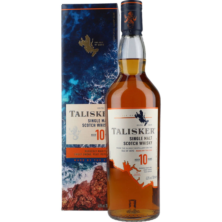 Talisker Malt Whisky 10 Jahre 45,8% 0,7 ltr. - AllSpirits