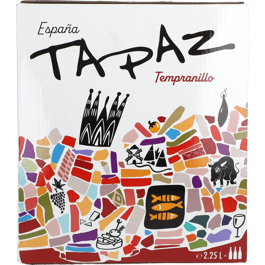 Tapaz Tempranillo 14% 2,25L BIB - AllSpirits