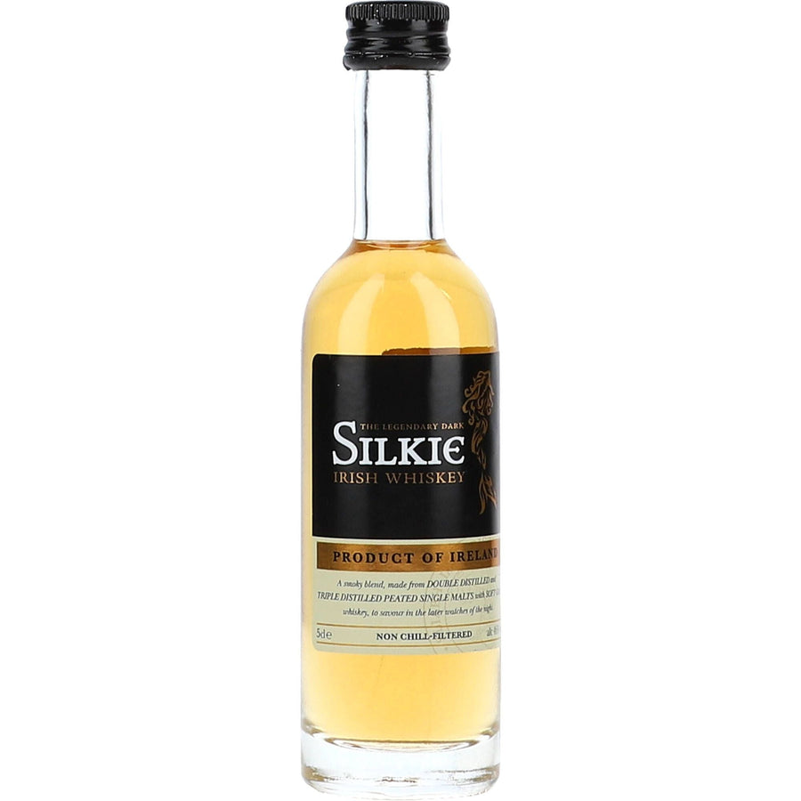 The Legendary Silkie Dark Blended Irish Whiskey Non Chill Filtered Miniatures 46% 0,05l - AllSpirits