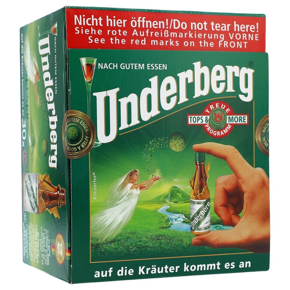 Underberg 44% 30x 0,02 ltr. - AllSpirits