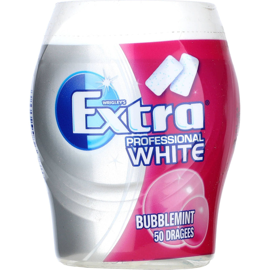 Wrigley's Extra Professional White Bubblemint Dragees 50DS - AllSpirits